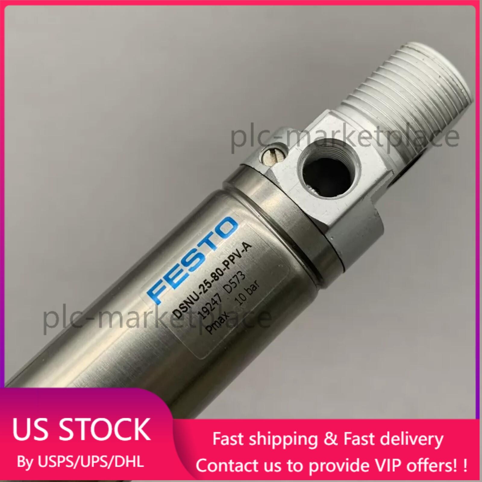 NEW FESTO 19247 DSNU-25-80-PPV-A Round Standard Cylinder