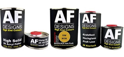 FÜR VW N1N Currygelb Autolack Grundierung Klarlack 3,7L Set