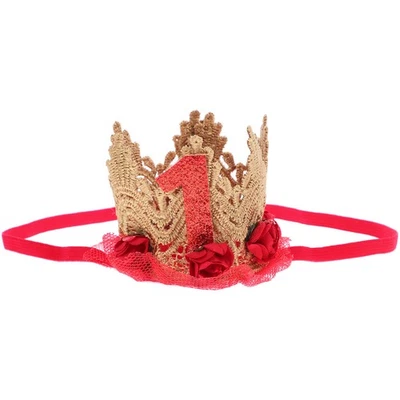 Chapeau Anniversaire Couronne Couronnes D'anniversaire Pour Les Filles - Photo 1/4