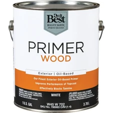 Do it Best White Oil-Based Wood Exterior Primer, 1 Gal. W45W00702-16 SIM Supply,