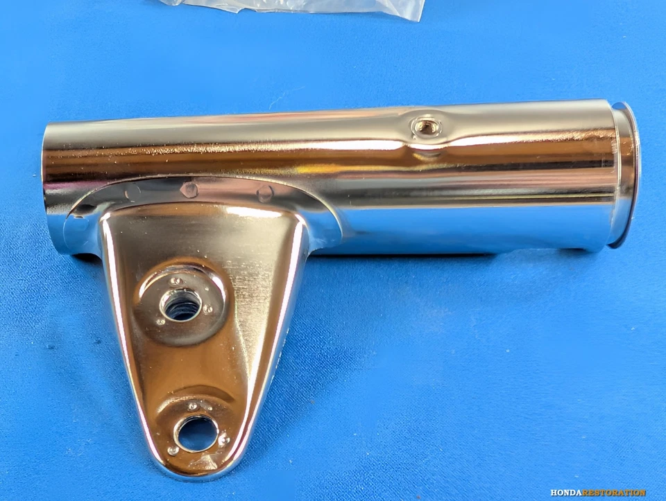 Cubierta horquilla izquierda (superior) NOS HONDA CB200 1974 CB200T 1975-1976 51620-453-000XW Foto 3 de 4