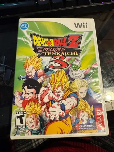 Dragon Ball Z: Budokai Tenkaichi 3 (Nintendo Wii, 2007) CIB COMPLETE WITH MANUAL
