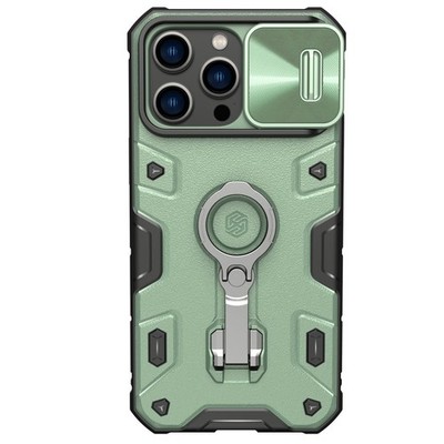 For iPhone 14 Pro Max Nillkin Schutzhülle/Case mit Kameraschutz und Ständer