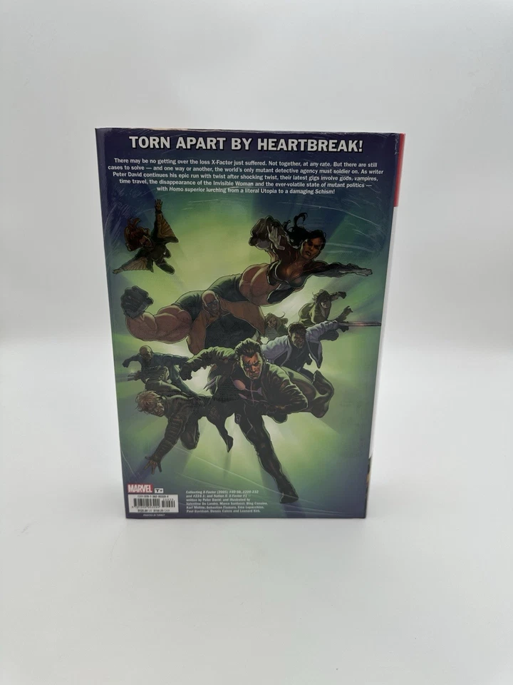 X-Factor Питера Дэвида Omnibus том 3 BRADSHAW DM крышка новый HC запечатанный - Изображение 3 из 3