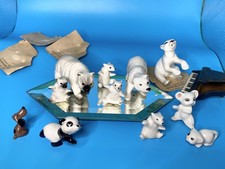 Hagen Renaker Polar Bear Lot + (12 Pieces) Vi...