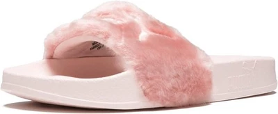44 362266-04 Puma Fur Slide Fur Slide Pink W chaussures de bain pour femmes - Photo 1/4
