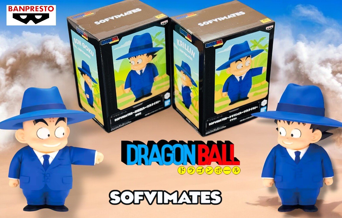 Dragon Ball SOFVIMATES Goku & Krillin Suit Style Figures