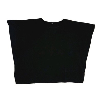 Uniqlo Womens Black Cotton Crew Neck Tee M Minimalist Capsule Wardrobe