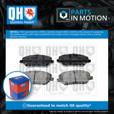 Brake Pads Set fits KIA PROCEED 1.6D Front 2018 on D4FE QH 58101G4A00 58101G4A10