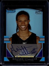 2003-04 Bowman Signature #117 George Williams #/1250