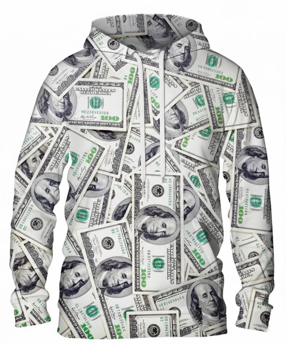 Hoodie with the hood Dollars