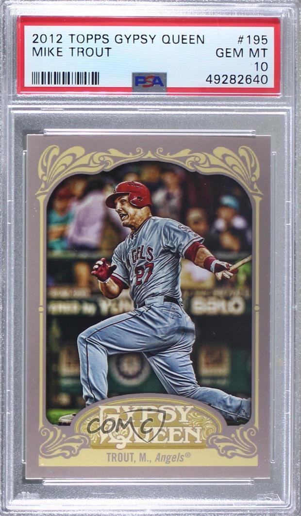 Topps Mike Trout front