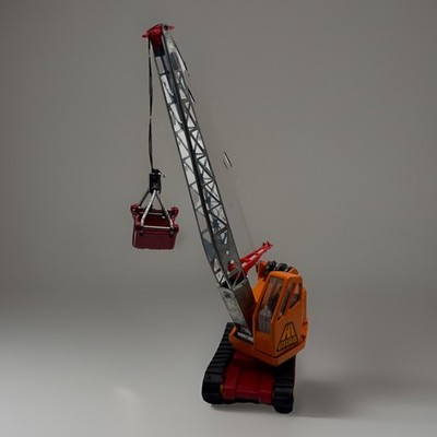 Corgi Major Toys No. 1153 Priestman Boom Crane HI GRAB Diecast