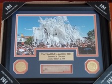 Framed Ltd Edition Final Roll April 20, 2013 Toomer's Corner  *See Details Below