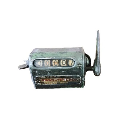 VINTAGE DURANT PRODUCTIMETER COUNTER  5-H-11-R 5-30 5 Digit Manual Counter
