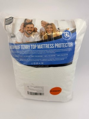 Utopia Bedding Waterproof Terry Top Matratzenschoner 160x200x30 cm