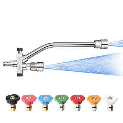 #ad Foam Cannon Dual Connector AccessoryPressure Washer Double Tip Attachment fo... $26.20