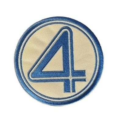 Fantastic Four Embroidered Patch Iron-Sew-On or Hook & Loop Applique
