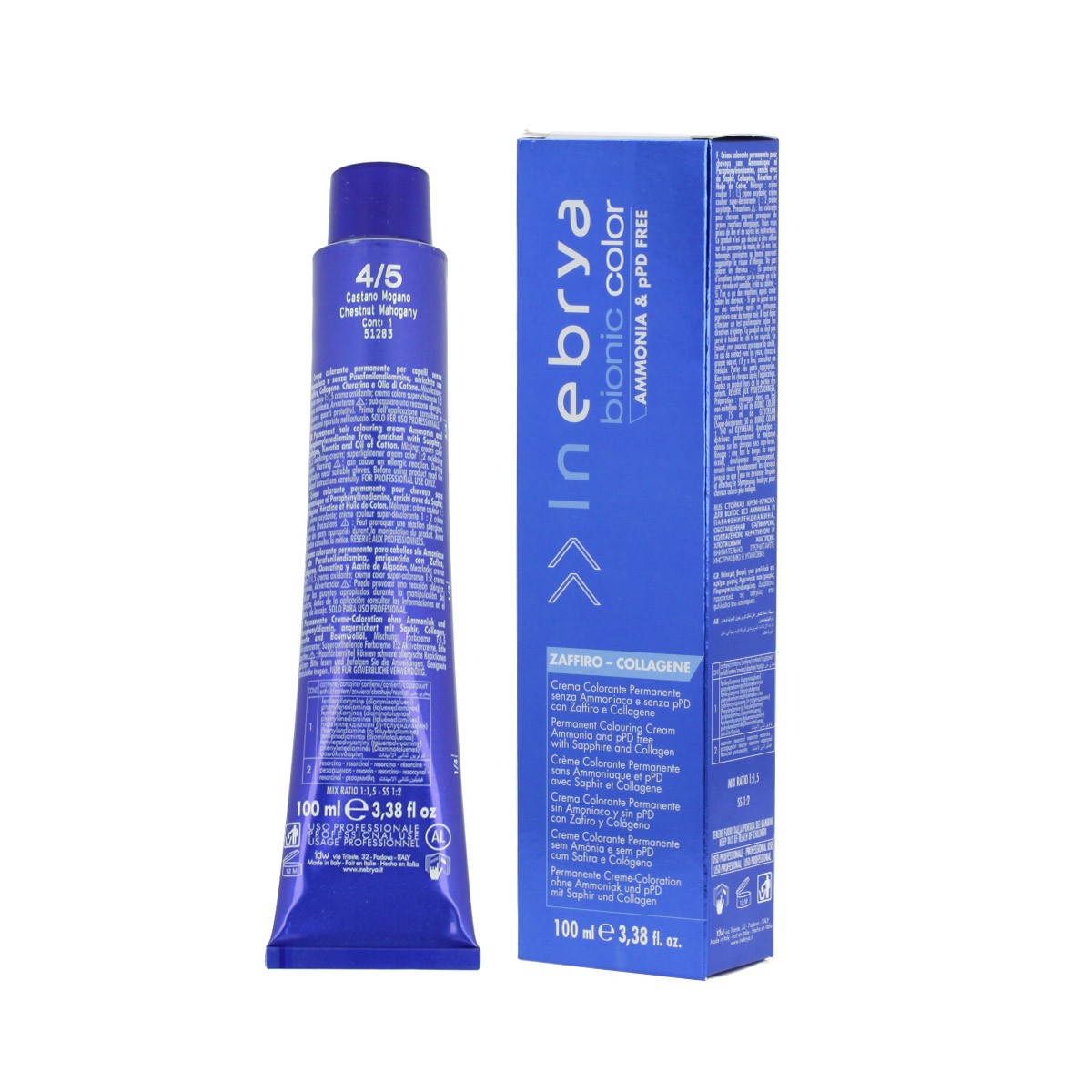 Inebrya Bionic Color Mahogany 45 Chestnut Mahogany 100 ml 3190₽