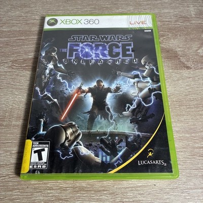 Star Wars: The Force Unleashed (Microsoft Xbox 360, 2008) Cib