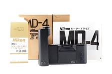 Nikon Motor Drive For MD-4 No.407834 box From JAPAN Near MINT 