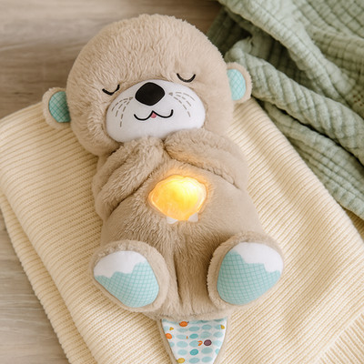 Schlummer Otter Baby Spielzeug mit Licht, Musik & Atmung