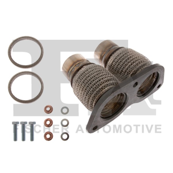 Reparaturrohr Katalysator Fa1 KF100015 Flexibel FüR BMW E81 E87 3Er E92 1Er E90-image