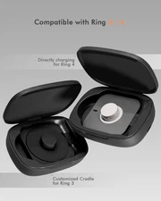 Wireless Charging Case for Oura Ring 4 3 Charger Firmware 2.4.4 or Later Power