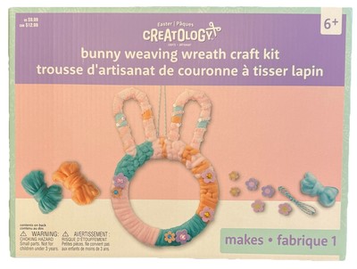 Creatology Easter Bunny Weaving Wreath Craft Kit