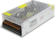 ALITOVE DC 24V 10A Power Supply Adapter for LED Strips CCTV Systems