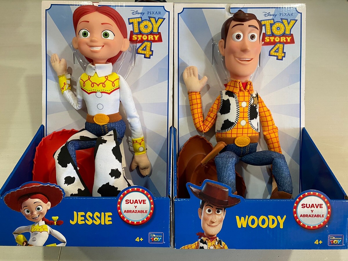 Disney Pixar Toy Story 4 - Woody Jessie Soft and Huggable Doll
