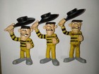 vintage SCHLEICH - lucky luke - DALTON figurines PVC - série de 3