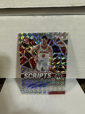 Cilver Script Card Danilo Gallinari 2020-21 Mosiac Scripts Silver Prizm Autograph Card | eBay