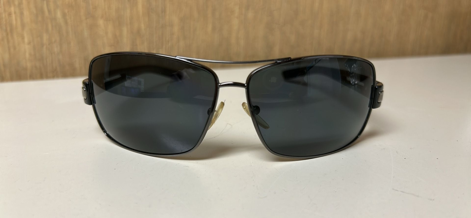 Authentic Pre-Owned Prada SPR 54l Gradient Square Wrap Sunglasses for Men