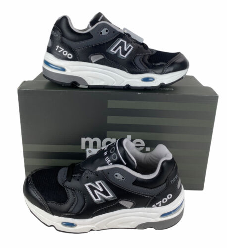 NUEVO New Balance 1700 Clásicos Cuero Negro Zapatos Tenis Para Hombre 5 M1700BKJ |