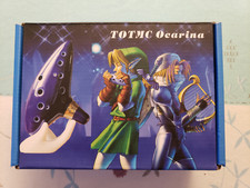 12 Hole Ocarina Ceramic Legend of Zelda Ocarina Flute with Fingering Chart
