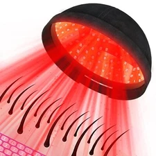 Red Light Therapy Cap LED & Laser Hair Growth Hat Helmet Loss Treatment Home US