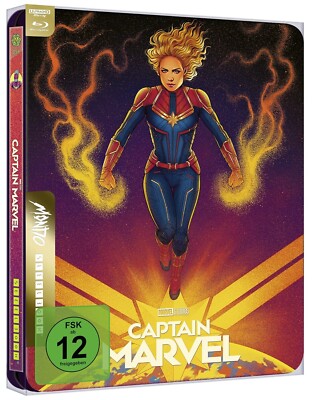 Captain Marvel (2019)(Teil: 1)[4 K Ultra HD Blu-ray & Blu-ray Steelbook/NEU/OVP]
