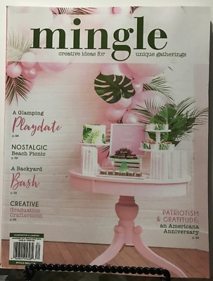 Mingle Glamping Playdate Nostalgic Beach Picnic Jul-Sep 2018 FREE SHIPPING JB