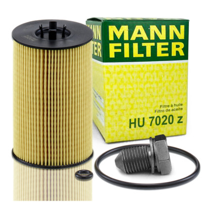 MANN ÖLFILTER + ÖLABLASSSCHRAUBE VW GOLF 6 7 PASSAT B8 T6 A3 A4 HU 7020 Z