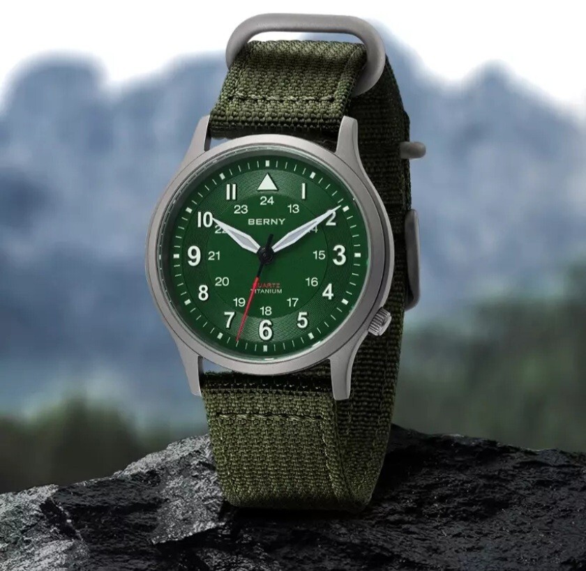 HOT Best Titanium Watch Men Best Titanium Watches BERNY