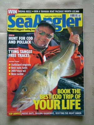 SEA ANGLER / SEPT 2006 / BOOK THE BEST COD TRIP OF YOUR LIFE