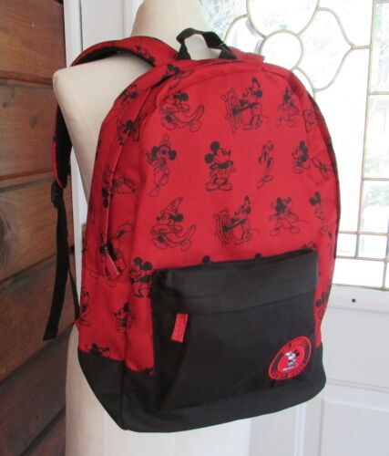 Disney Store Mickey Mouse Backpack Bag Through the Years NWT - Picture 2 of 9