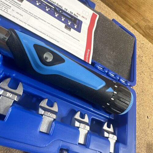 NEW BGS 1/4” Inch Drive Torque Wrench Set MM 10 Pc Set 10 - 50 Nm W/ Case 2813 - Picture 19 of 24