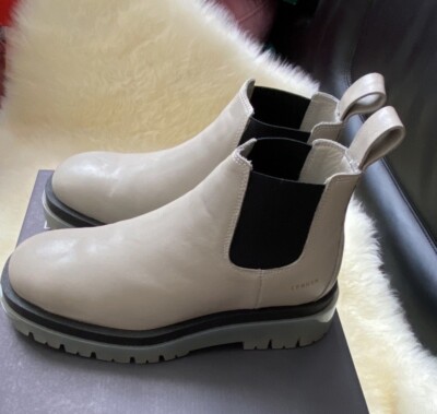 COPENHAGEN STUDIOS Chelsea Boots VITELLO STONE GREY 38 38,5 CPH