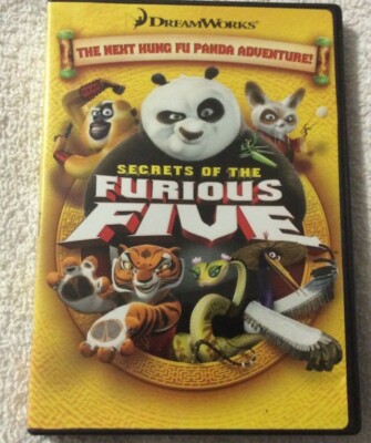 Secrets of the Furious Five DVD, 2009, Widescreen - Kung Fu Panda