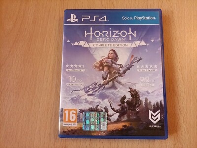 Horizon Zero Dawn ps4 complete edition used like new! VERS. Italian!