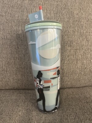 Starbucks 2024 New & Authentic Damon Brown Lou Seattle Artist 24oz Venti Tumbler