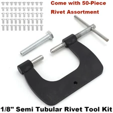For 1/8" Semi Tubular Vent Window / Toy Repair - Restoration Tubular Rivet Tool