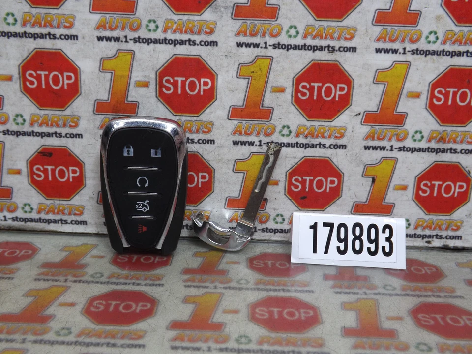 Chevrolet Malibu 2016-2020 Smart llave abatible mando a distancia 13529662 OEM Foto 3 de 4